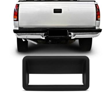 Imagem de Moldura Maçaneta Tampa Traseira Silverado 97/04 Preto