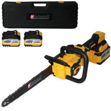 Imagem de Motosserra Extensível Com 2 Baterias 50V E Maleta De Transporte Prátic