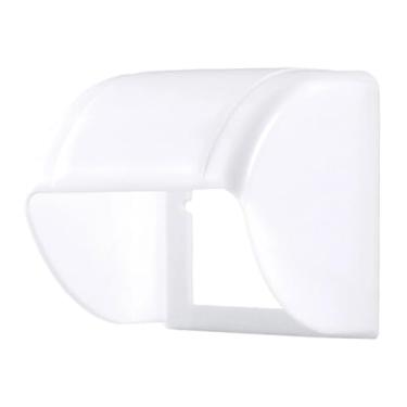 Imagem de Bothyi Tampa para tomada externa, proteção para fonte de alimentação, fácil de instalar, à prova de chuva, para interruptor de parede, protetor de tomada, Branco