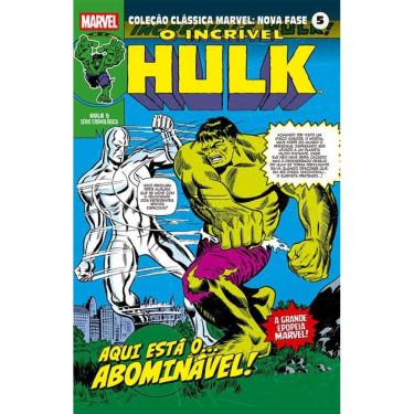 Imagem de Coleção Clássica Marvel: Nova Fase Vol. 05 - Hulk 5 - Aqui Está O... Abominável!