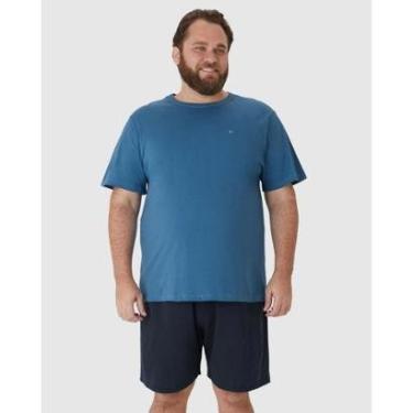 Imagem de Pijama Masculino Plus Size Manga Curta Malwee Ref. 130765-Masculino