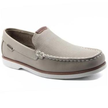 Imagem de Mocassim Couro Pegada Pull UP 141901 Masculino - Areia - 44-Masculino