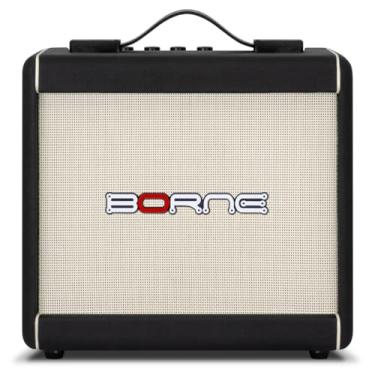 Imagem de Amplificador Cubo Para Guitarra Borne F60 Preto 15W Bivolt Automático