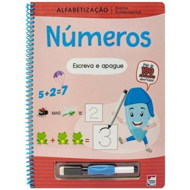 Imagem de Ensino Fundamental Alfabetização Escreva e Apague: Números