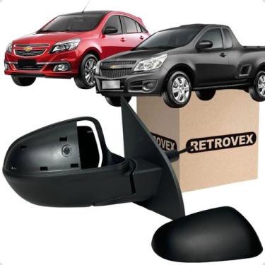 Imagem de Retrovisor Externo Agile Montana 09/14 C/ Controle Ld - RETROVEX