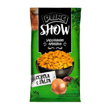 Imagem de Salgadinho Aperitivo Plinc Show Sabor Cebola e Salsa 50g
