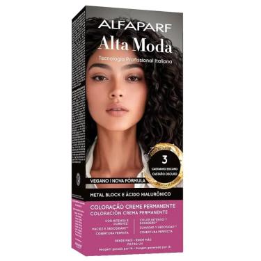 Imagem de Coloração Creme Permanente Vegano 30 Castanho Escuro Alta Moda 150G