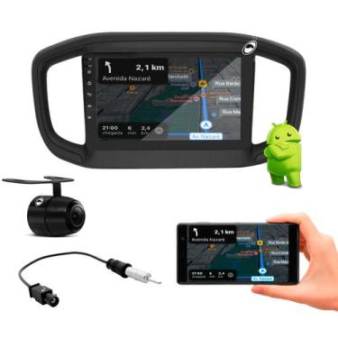 Imagem de Multimídia 9" Android Mobi 2026 Android Auto Car Play + Câmera Ré Blac