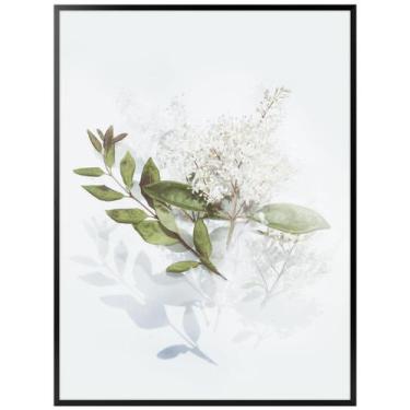 Imagem de Porta-retratos Golden State Art Alumínio 18x24 cm Preto