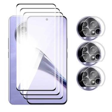 Imagem de 6em1, para Realme 13 Pro Plus, Vidro Temperado de Vidro Protetor de Tela 3D 3D de Cobertura Completa, para Realme 13 Pro