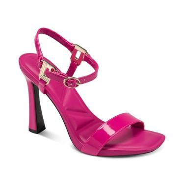 Imagem de KARL LAGERFELD Sapato feminino Cybil Evening com tira no tornozelo, Rosa choque, 35