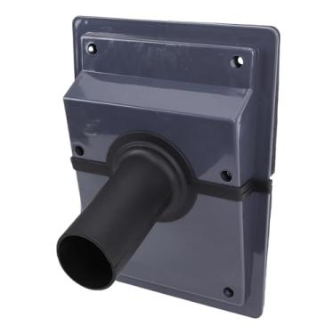 Imagem de RiToEasysports Tampa de Penetração de Parede HVAC, Kit de Saída de Conjunto de Linha de Borracha ABS Cinza para Ar Condicionado Externo, Oculta Perfurações de Parede Com Vedação Hermética, Fácil (#11)