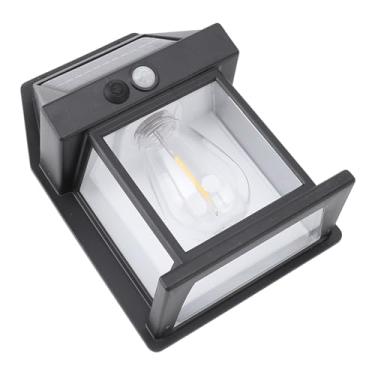 Imagem de Ymiko Luz de Parede Com Sensor de Movimento Movido a Energia Solar, Lanterna Externa à Prova d'água Com 3 Configurações de Brilho, Iluminação de Varanda Resistente às Intempéries Sem Fio para (#11)