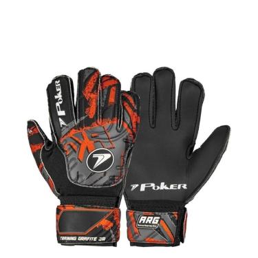 Imagem de Luva De Goleiro Poker Training Grafite Infantil-Unissex