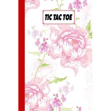 Imagem de Tic Tac Toe: Floral Tic Tac Toe, Games Fun Activities for Kids / Paper & Pencil Workbook for Games, Smart gifts for Family, 100 Pages, Size 6" x 9" by David Garcia