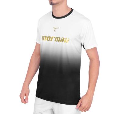 Imagem de Camiseta Mormaii Beach Vini Font Branca e Preta 2025-Masculino