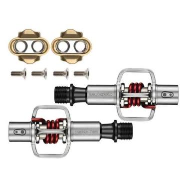 Imagem de Pedal Crank Brothers Egg Beater 1 Clip Mtb Leve Com Tacos Prata Mola V