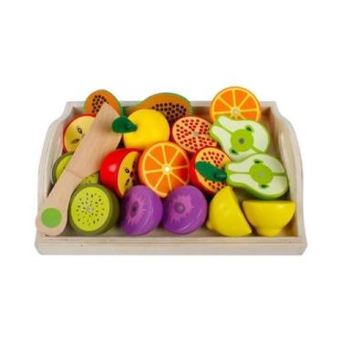 Imagem de Conjunto De Brinquedos De Cozinha De Madeira Para Crianças, Jogo Educa