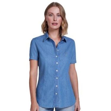 Imagem de Camisa Jeans Dudalina Essentials Feminino-Feminino