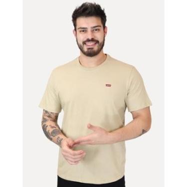Imagem de Camiseta Levis Masculina Classic SS Original HM Cáqui Claro-Masculino
