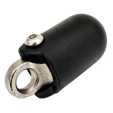 Imagem de Generic Terminais de cabo de academia com batente, conector de cabo de aço para de polias, adaptador de fixação de para treinamento de cotovelos e