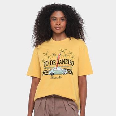 Imagem de Camiseta Farm Brasileirinho Rio Feminina-Feminino