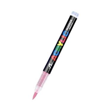 Imagem de Canetas De Tinta Acrílica Coloridas Com Ponta De Pincel Para Artesanat