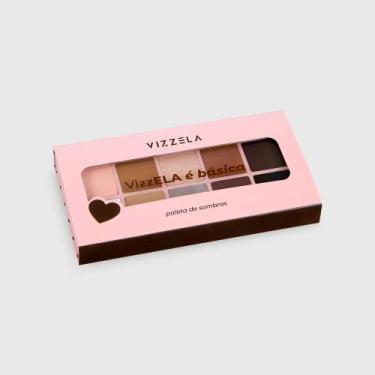 Imagem de Vizzela Paleta de Sombras Ela é Básica - Vizzela Cosméticos