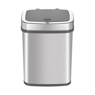 Imagem de Fxzqgnh Lixeira Automática, Lixeira Elétrica, Balde de Lixo, para Banheiro, Escritório, Cozinha