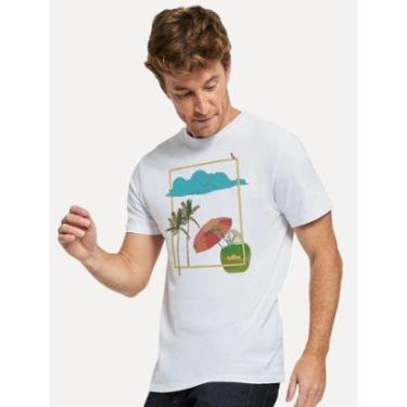 Imagem de Camiseta Reserva Masculina Regular Tardezinha Branca-Masculino