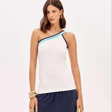 Imagem de Blusa Canelada Lança Perfume Ombro Feminino-Feminino