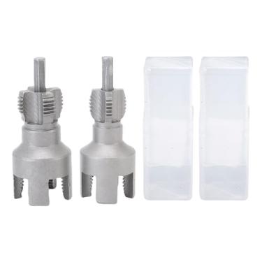 Imagem de Hilitand Ferramenta de Rosqueamento de Tubo Externo Interno Função Dupla Cortador de Rosca de 1/2 pol. 3/4 pol. para Tubos MPP de Plástico PPR PVC Com Liga de Aço 40Cr para Projetos de
