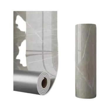 Imagem de Papel De Parede De Mármore Autoadesivo Impermeável Para Quarto E Sala 
