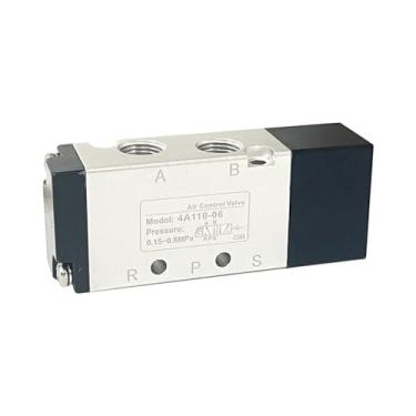 Imagem de Válvula de controle pneumática bidirecional cinco posições válvula de controle de inversão 4A220-08/210-06/320-10 4A420-15(4A120-06)