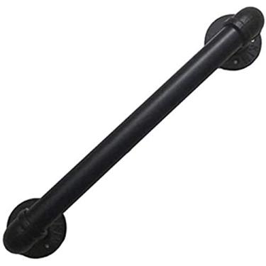 Imagem de CZCZC Toalheiro com alça de banho, barras de apoio de braço montadas na parede, para idosos e deficientes, corredor de banheiro, corrimão de escada