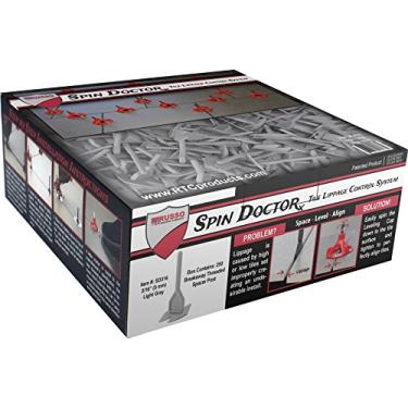 Imagem de Sistema de nivelamento de azulejo Spin Doctor com base de 1,9 cm, 250 peças
