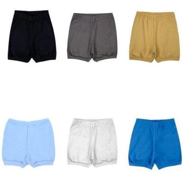 Imagem de Roupinha de Bebê Short de Algodão para Montar Enxoval  - Facina Shoppi