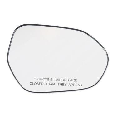 Imagem de Porta espelho retrovisor lente aquecida espelho retrovisor refletor de vidro convexo compatível com toyota camry/camry híbrido/corolla 2018-2020(Right Passenger)