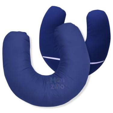 Imagem de Almofada Amamentação Micropercal 400 Fios Cores Lisas (Marinho)