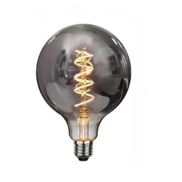 Imagem de Lâmpada Filamento LED Diamante G95D 4W E27 Bivolt 110V 220V Luz Quente Âmbar Retrô Vintage (G125)