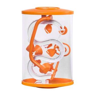 Imagem de Presentes sequenciais do brinquedo do enigma da bola do labirinto da m