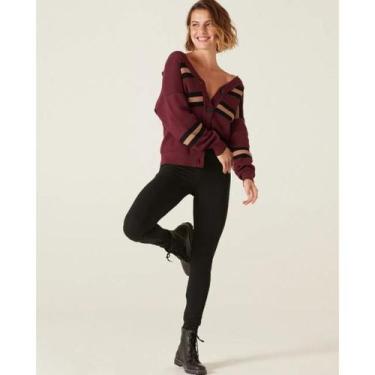 Imagem de Calça Legging Cotton Feminina Malwee Ref. 9701, Preto, M