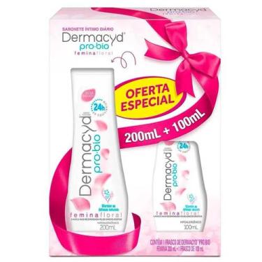 Imagem de Kit Sabonete Íntimo Dermacyd Femina 200ml + 100ml