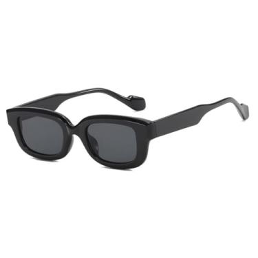 Imagem de Óculos de Sol Jelly Color com Estampa de Leopardo, Proteção UV400, para Esportes ao Ar Livre, Corrida e Ciclismo, nas Cores Preto e Cinza. Disponíveis nas cores Preto e Cinza.