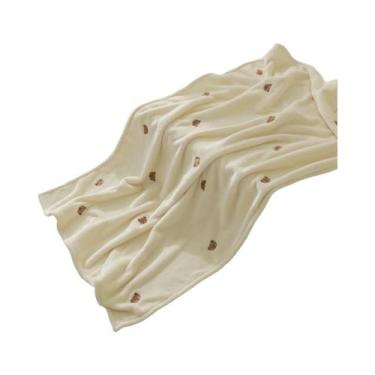 Imagem de Cobertor De Fleece Para Bebê Recém-Nascido, Macio E Quente, Cobertura 