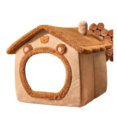 Imagem de Casa dobrável para animais de estimação removível lavável para cães e gatos pequenos e médios (Média)