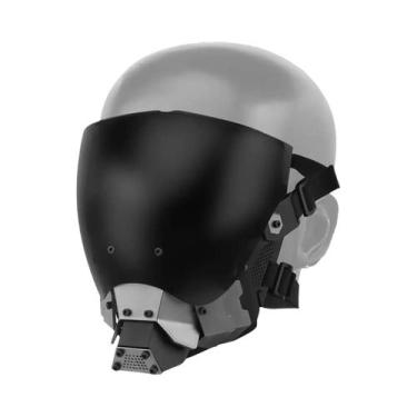 Imagem de Máscara De Cosplay Cyberpunk JAUPTO Techwear Para Decoração De Festa D