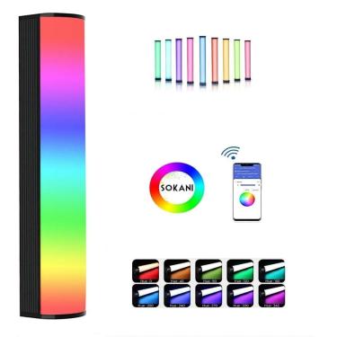 Imagem de Bastão de Led Sokani X8 Rgb Portátil Luz De Vídeo para Fotografia Preto Rgb