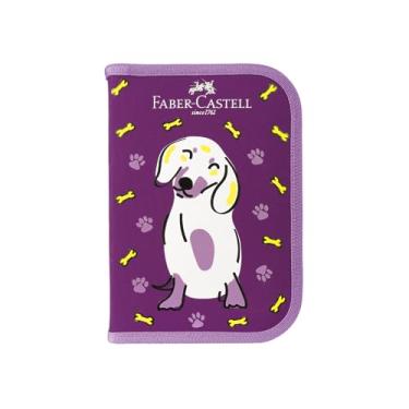 Imagem de Estojo Escolar Completo Coleção Pets Faber-Castell - Cachorro
