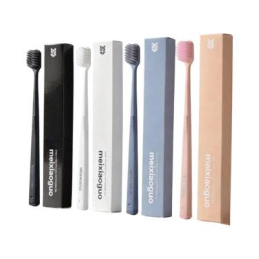 Imagem de Escovas De Dentes De Cerdas Macias Para Adultos, 410 Peças, Cores Alea